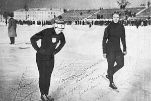 В 1962 году на ангарском льду выступали легенды конькобежного спорта Лидия Скобликова и Инга Артамонова.